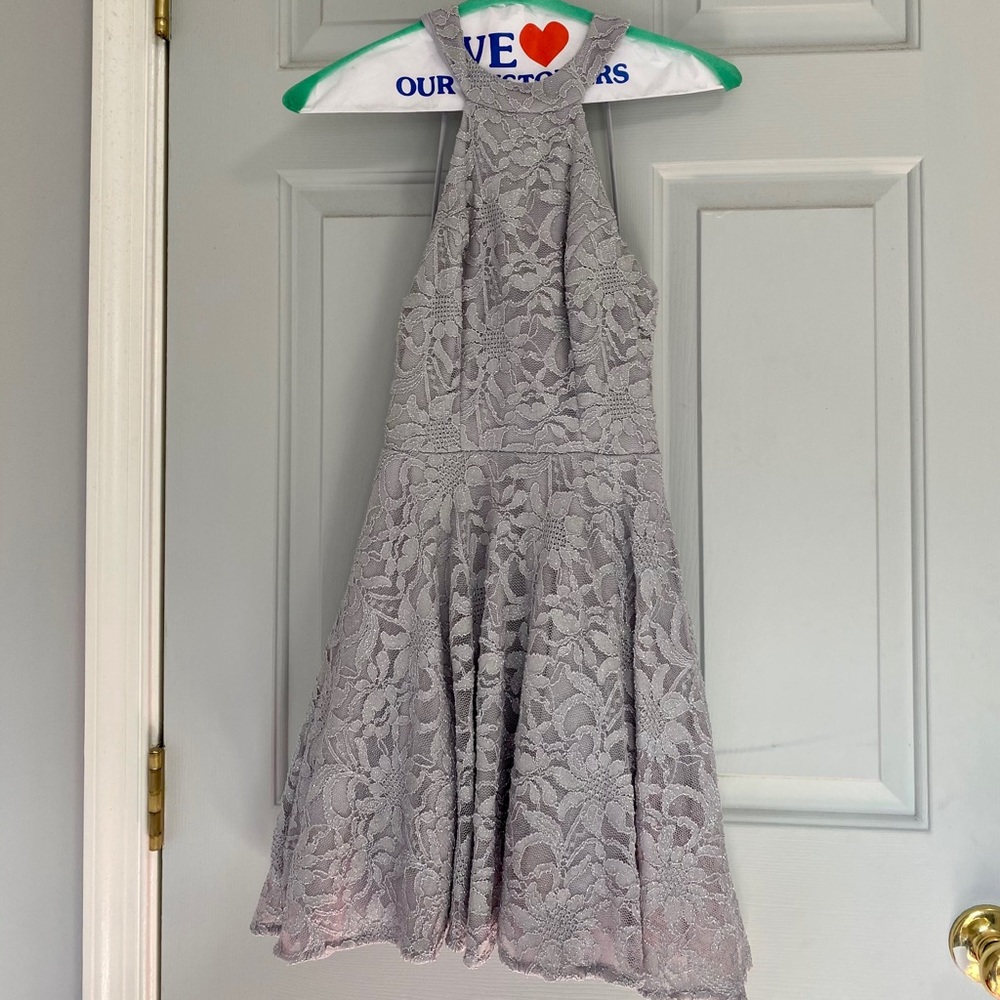Silver Sparkle Dress